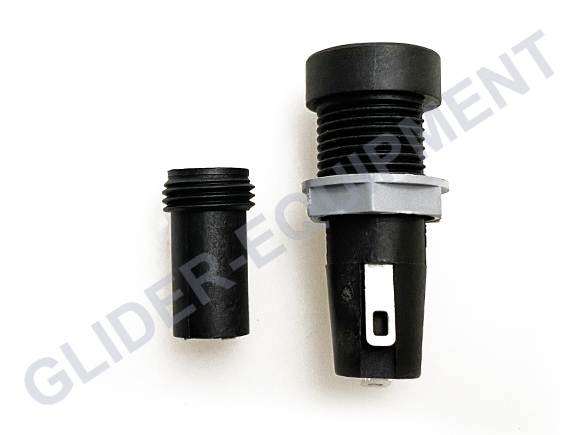 Fuse holder panel mount screw thread 5 x 20mm IC [IS520SL]
